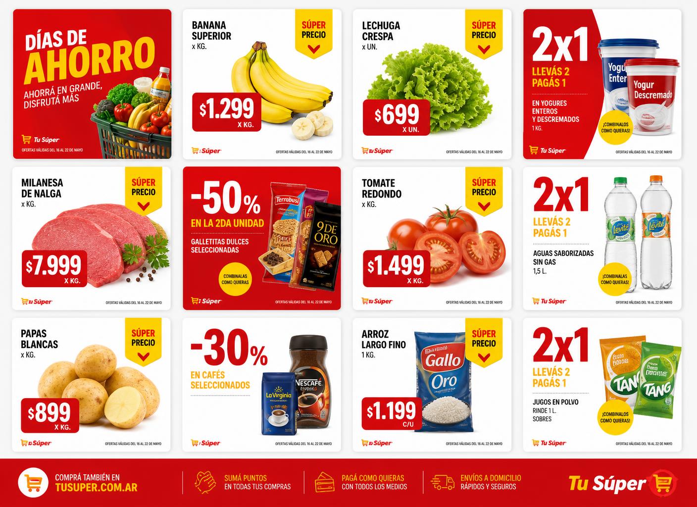 Ejemplos de promociones y catálogos creados con GeoBuyer