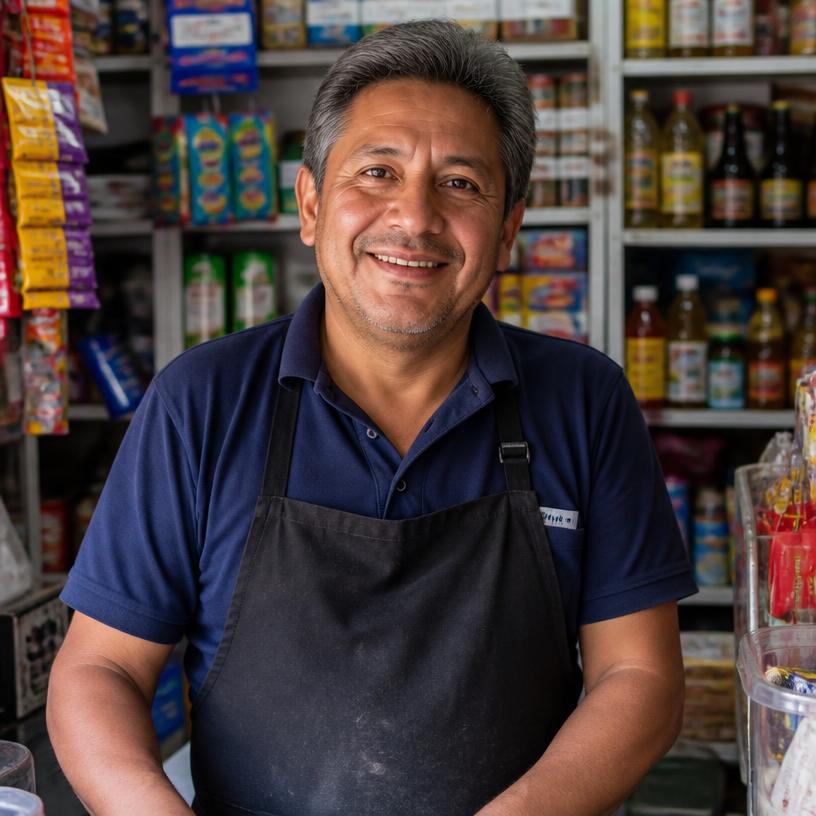 Retrato de Andrés Martínez, 52 años